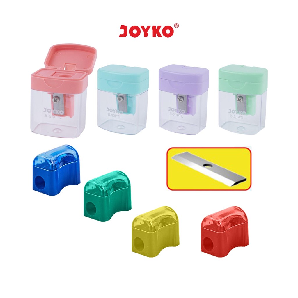 

NA JOYKO Rautan Pensil Serutan Roti / Pencil Sharpener Pengserut Peruncing Penyerut Pensil