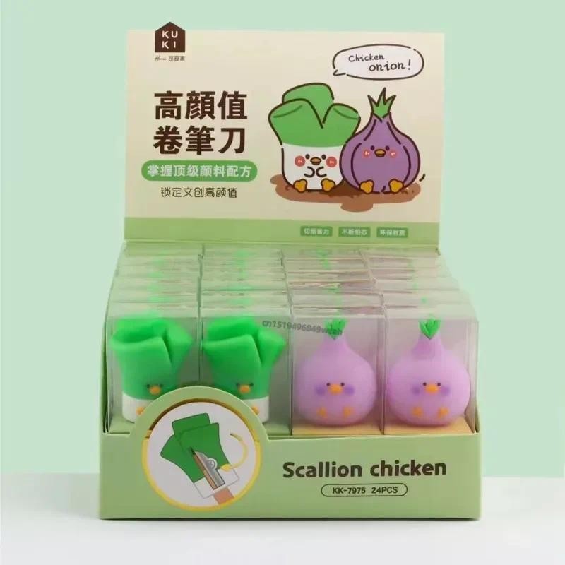 

Panda Vegetable Pencil Sharpeners Kawaii Stationery Silicone Single Hole Manual Pencil Cutter Student School Office Supplies