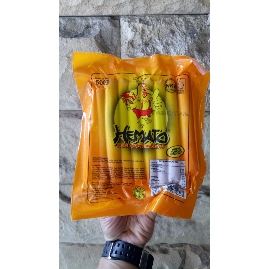 

Hemato sosis ayam 500g