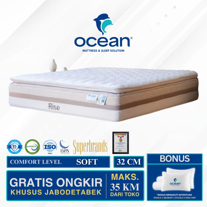 Kasur Springbed Rise Ocean Springbed (Kasur Saja)