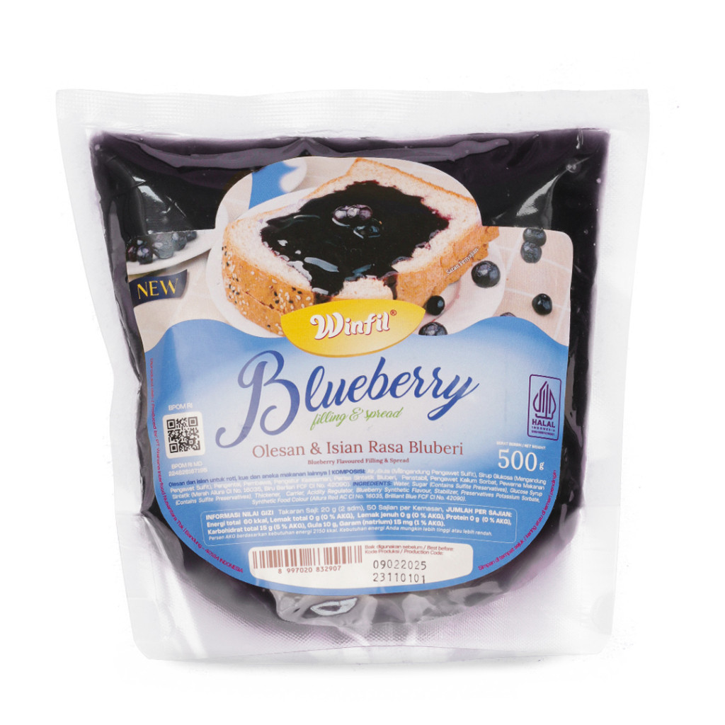

WINFIL Blueberry Filling & Spread - 500g