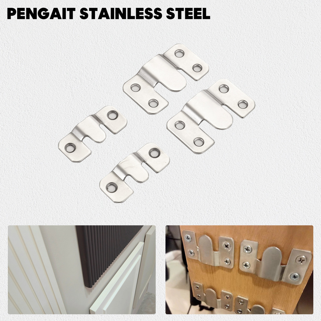Rak dinding Plat BESAR Braket Ambalan Plat Gantung Meja Pigura Hiasan Dinding Papan Tulis Poster  Hi