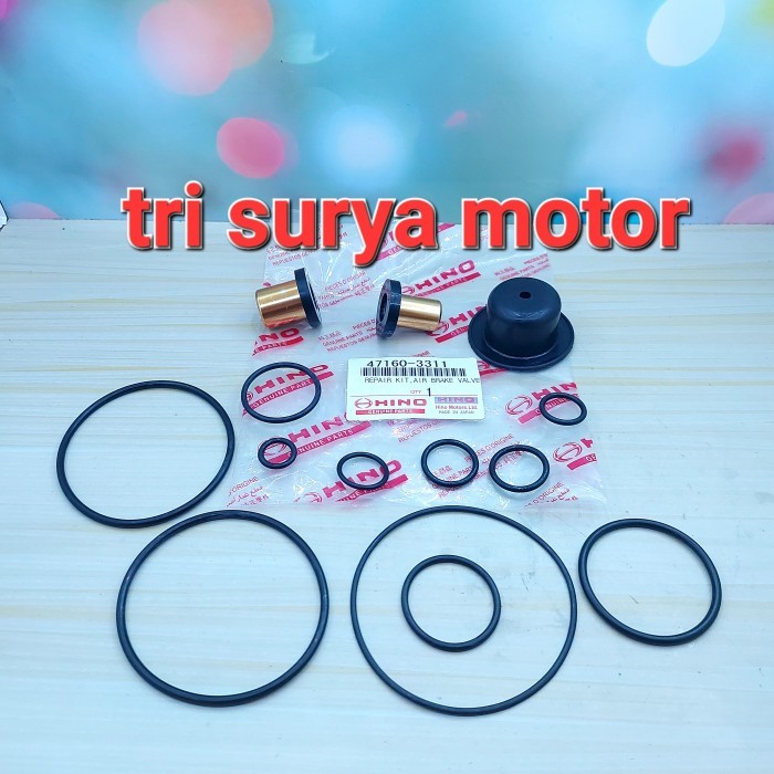 REPAIR KIT BRAKE VALVE ISI PEDAL REM VALVE HINO 500 ASLI BARU