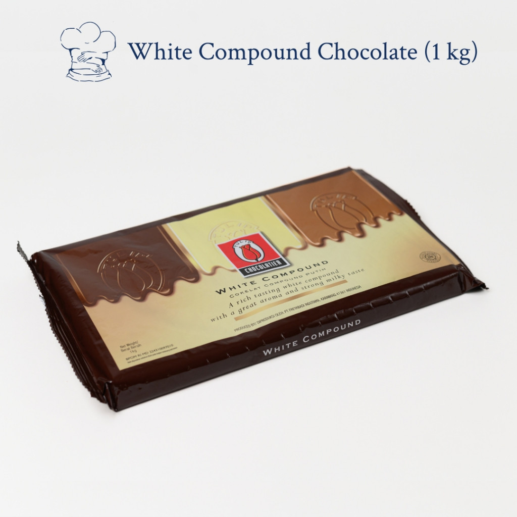 

Tulip White Compound (1 Kg), Coklat Batang Warna Putih