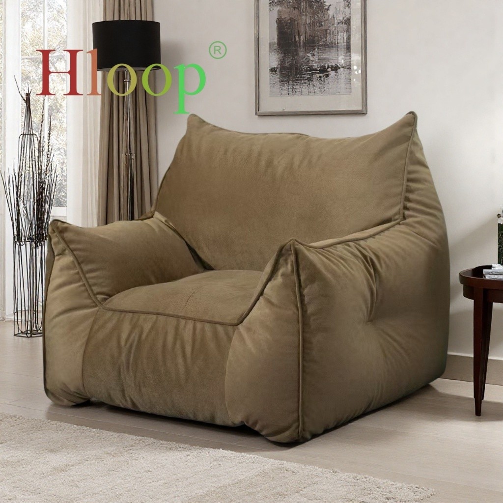 JMP___(**) HLoop Bean Bag Aesthetic/Sofa Kamar Minimalis/Sofa Single/Sofa Anak Kecil/Kursi Sofa/Sofa