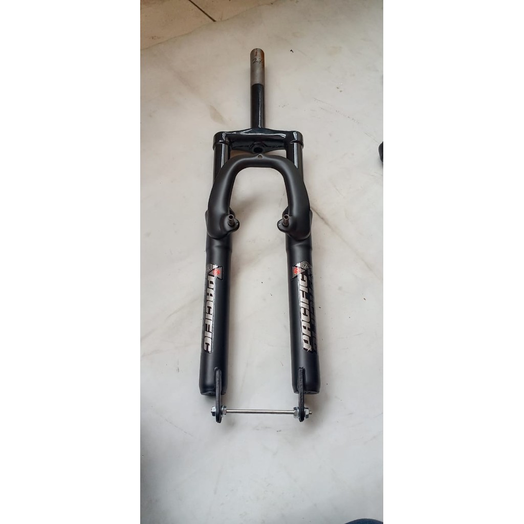 Pacific Fork Suspension MTB 27.5 inch OS Non Lock Hitam