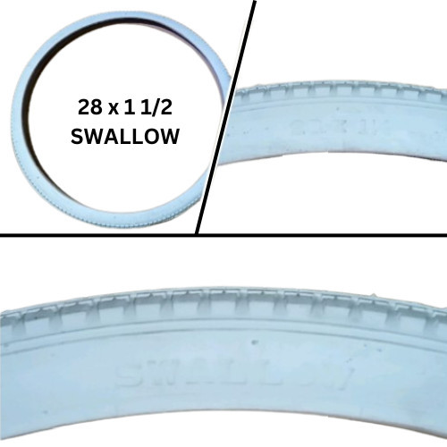 Ban Luar Sepeda Onthel Ukuran 28 Swallow Putih