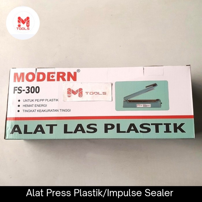 Alat Press Plastik 30 CM MODERN - Impulse Sealer MODERN - Mesin Press Plastik - Alat Las Plastik