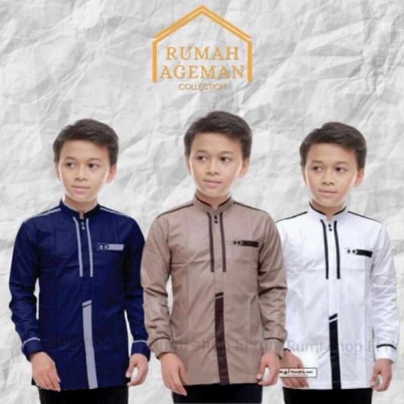 BAJU KOKO ANAK, BAJU KOKO HADROH, BAJU KOKO ANAK ANAK NEW