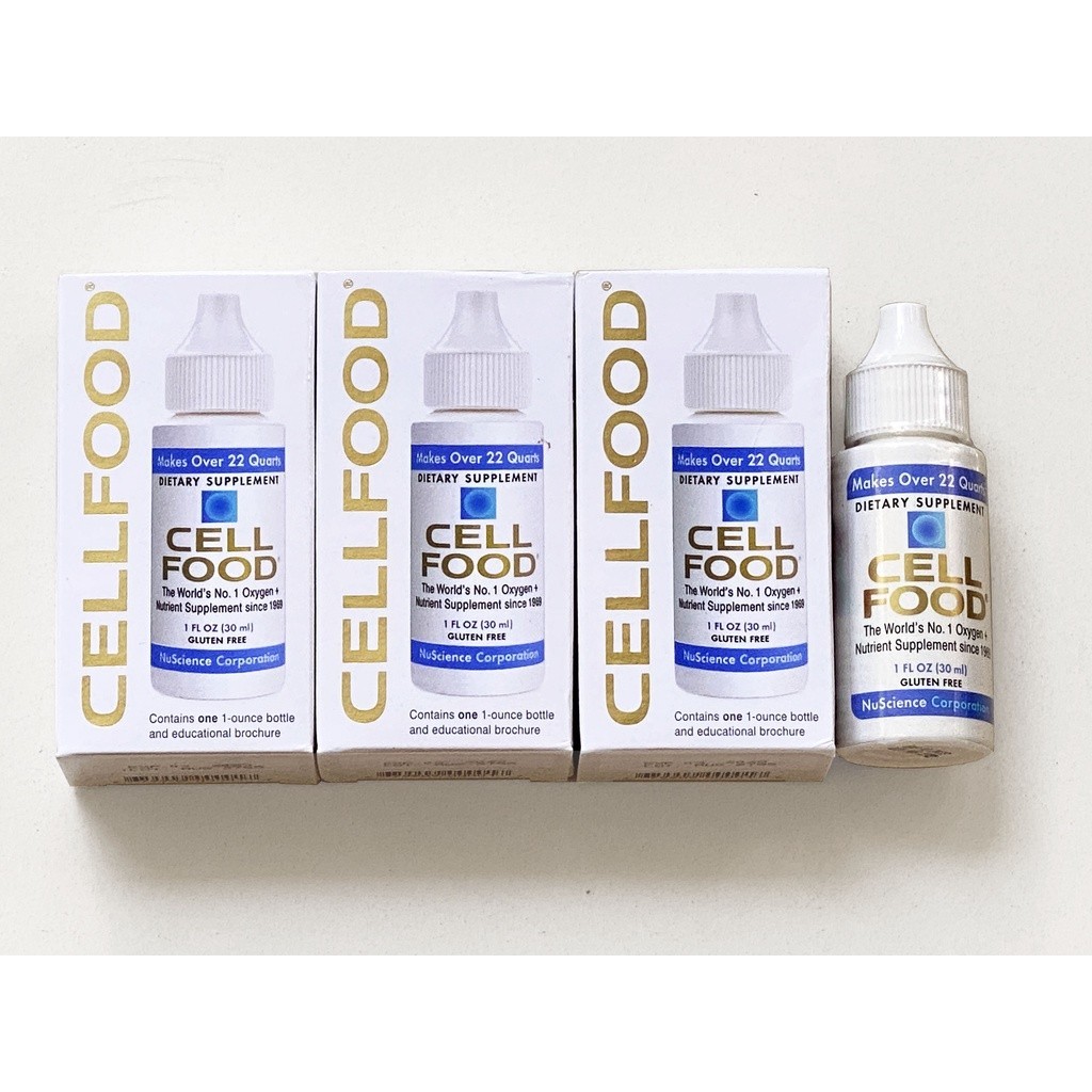 Cellfood Oxygen Supplement USA - Cell Food Penambah Imun tubuh by NuScience