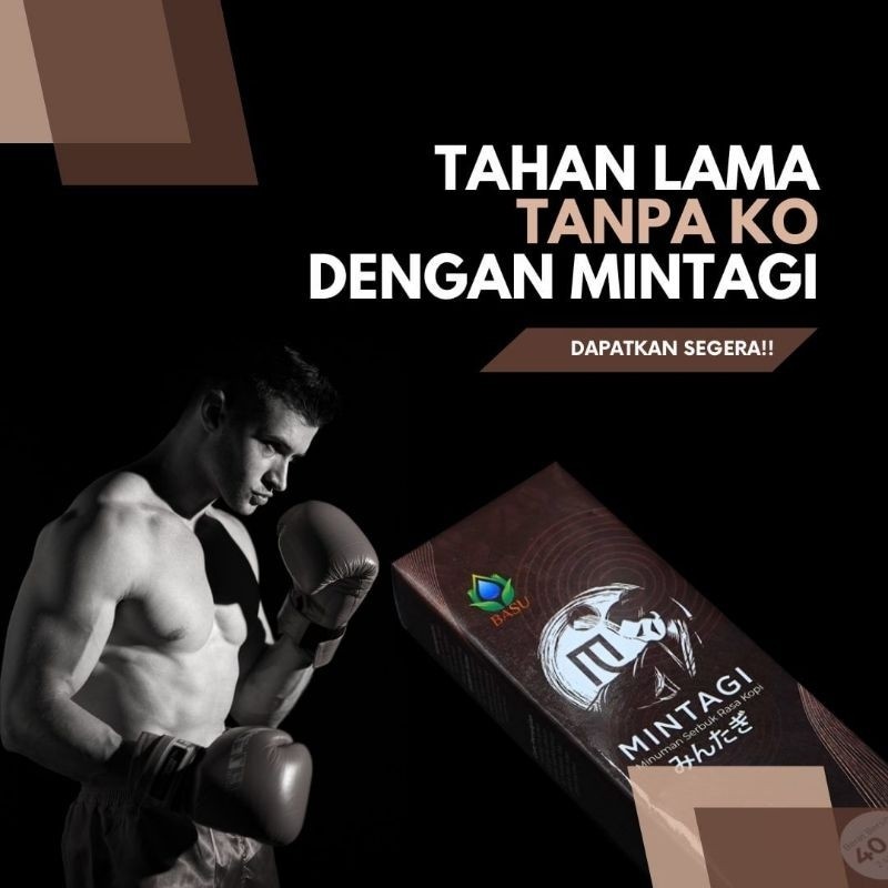 

KOPI MINTAGI Basu - Kopi Stamina Pria 1 Box isi 2 Sachet - SSS