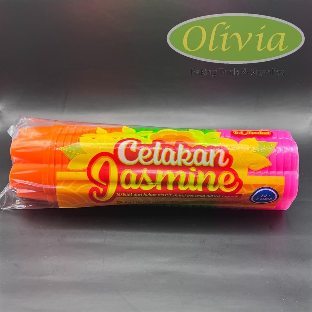 Cetakan Kue Putu Ayu Plastik / Agar Motif Besar Kecil 12 PCS