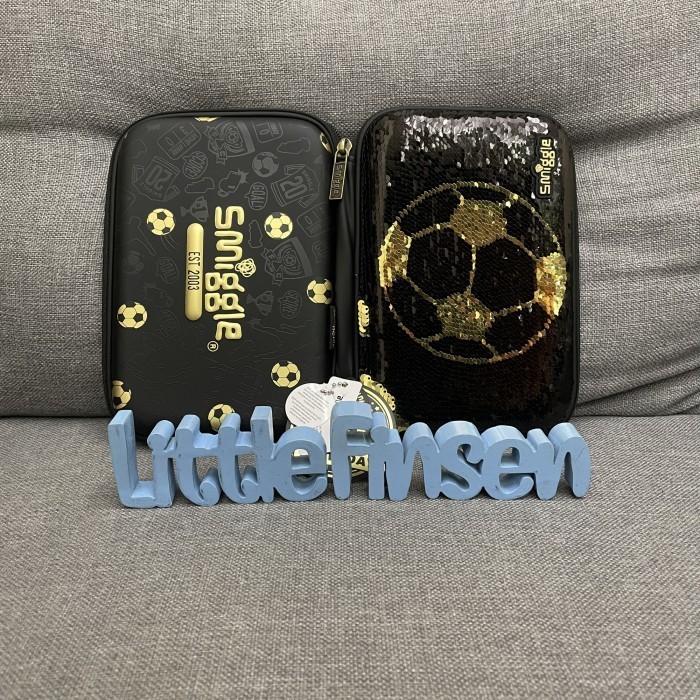 

TERLARIS! Smiggle pencil case/kotak pensil smiggle - Sequin soccer