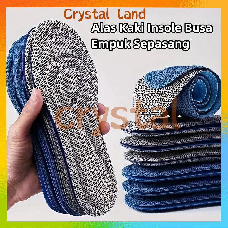 Alas Kaki Insole Busa Empuk Sepasang / Busa Alas Sepatu Empuk / Insole Alas Kaki Sepatu Empuk Unisex