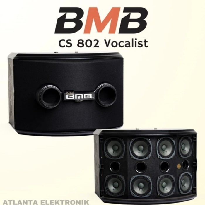 Original Speaker Pasif BMB CS 802 Vocalist CS 802 Vocalist Speaker 4,5"x8 Garansi Resmi 3 Tahun