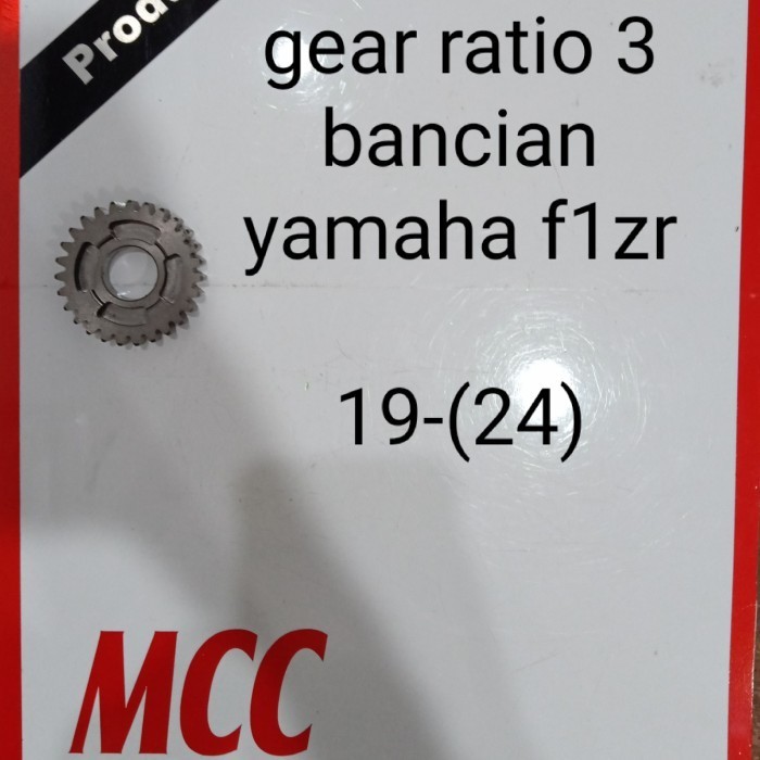 gear ratio 3 sebelah Yamaha f1zr