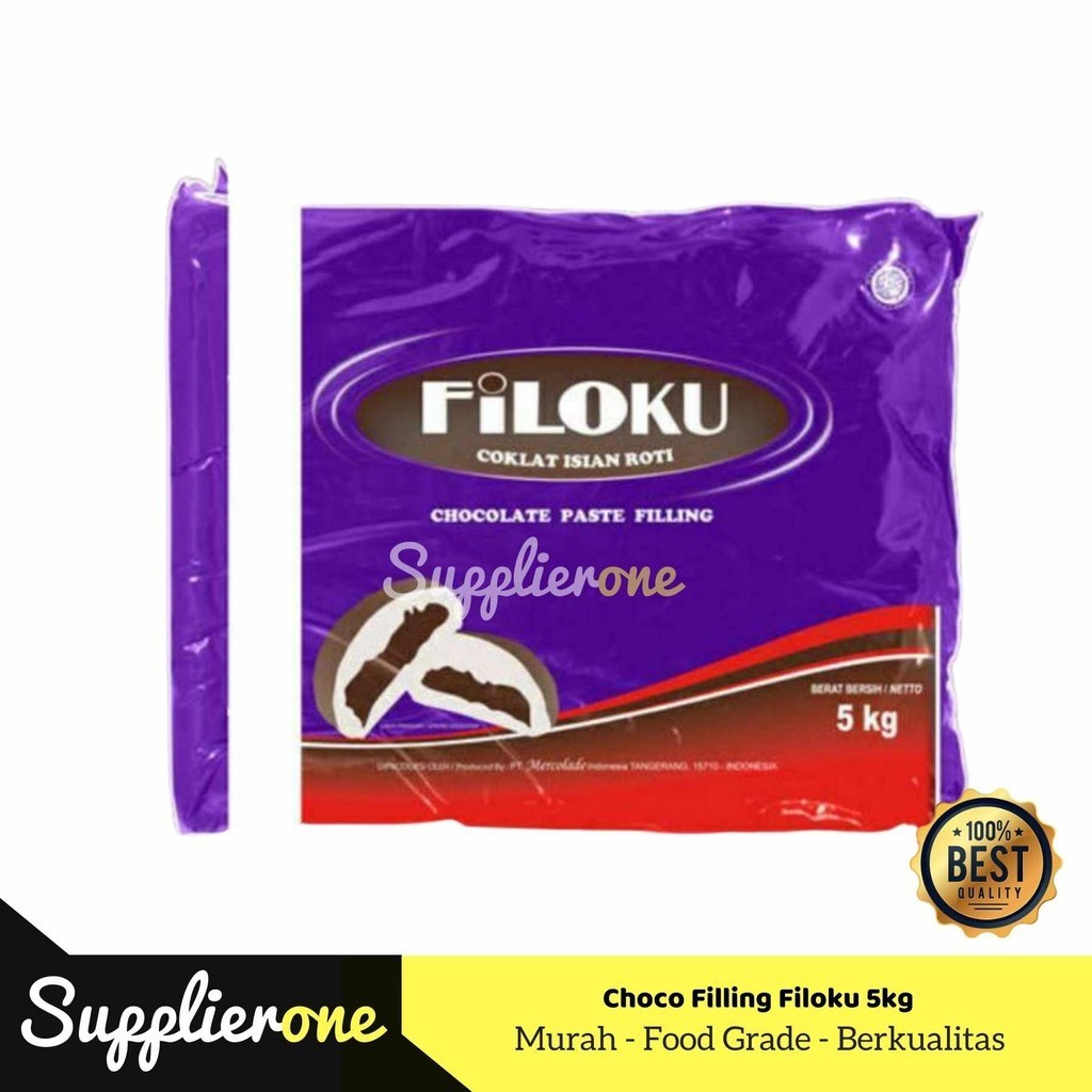 Coklat Filling Filoku / Filoku Coklat Filling 5kg / Filling Coklat / Filling / Chocolate Filling