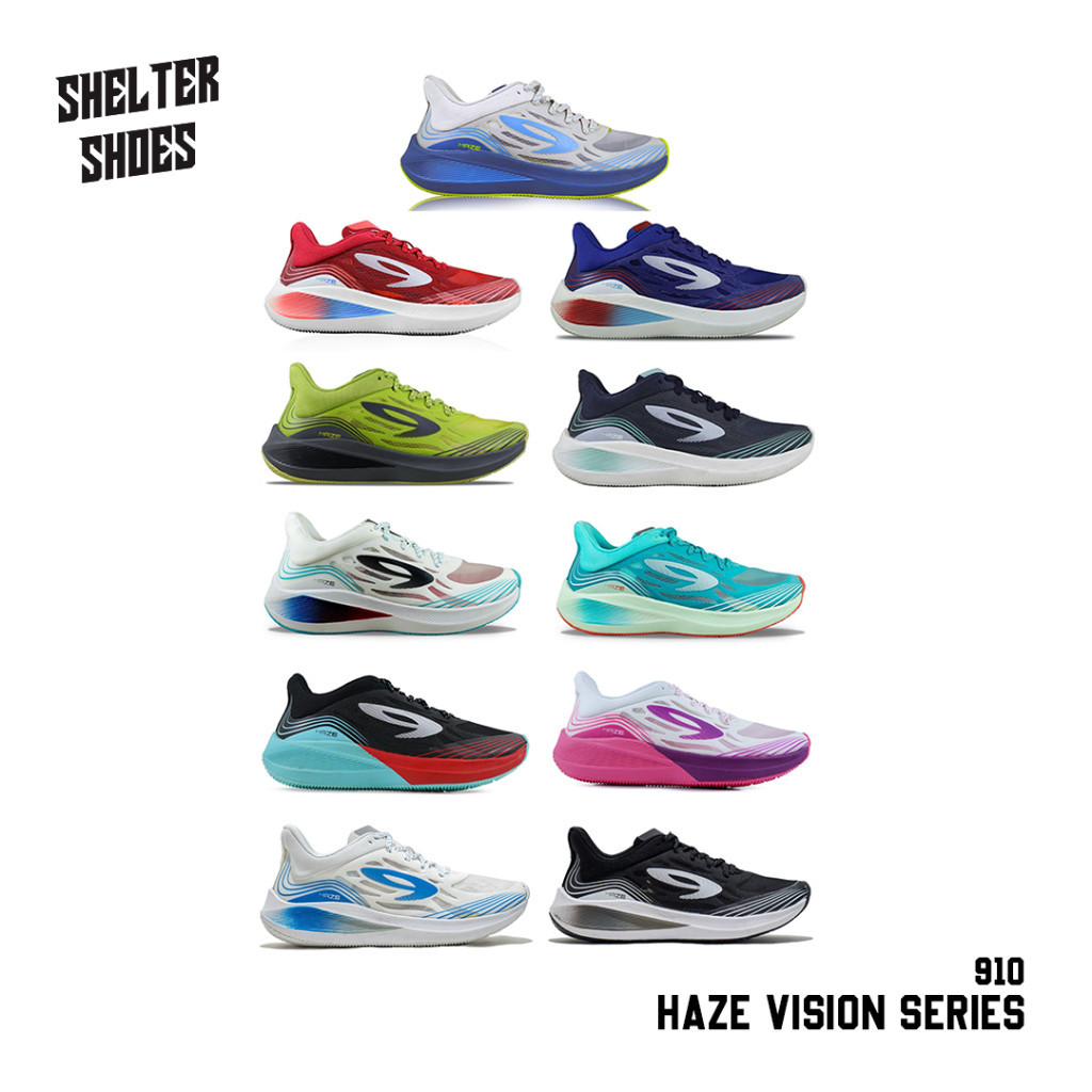 SEPATU RUNNING NINETEN 910 HAZE VISION 1.0 KHISI RUN 2.0 ULTRA EKIDEN HAZE 1.5 AURORUN HAZE INFIKNIT