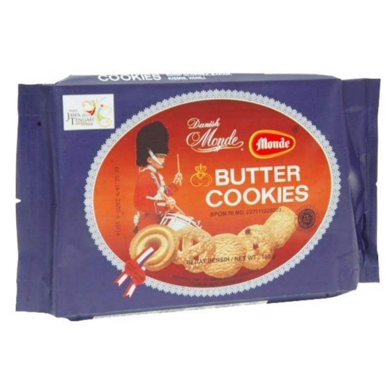 

MONDE BUTTER COOKIES 150 GRAM | Snack Kemasan