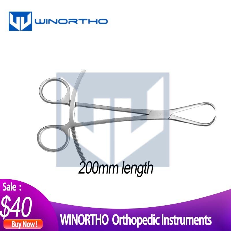 reduction forceps with points orthopedic instrument ao synthes small fragment instruments  vet veter