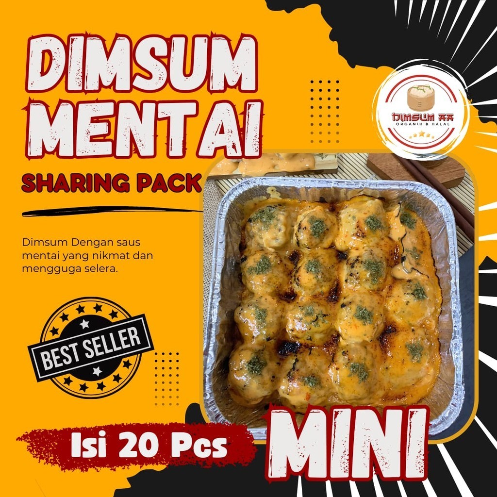 

READY TO EAT - Dimsum MINI mentaiko isi 20 PCS