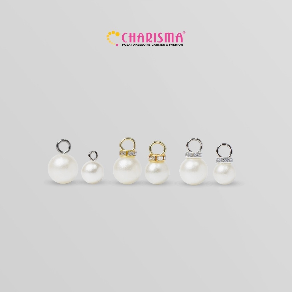 Charisma Bandul Mutiara - Mutiara Gantung / Mutiara Liontin 10mm / 12mm / 14mm