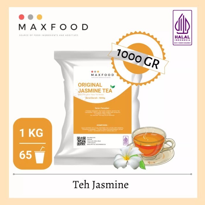 

NRW 1Kg Jasmine Tea Powder / Bubuk Jasmine Tea / Bubuk minuman Jasmine Tea