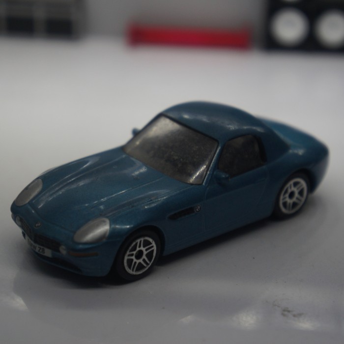 Realtoy bmw z8 biru diecast loose junk -OS45