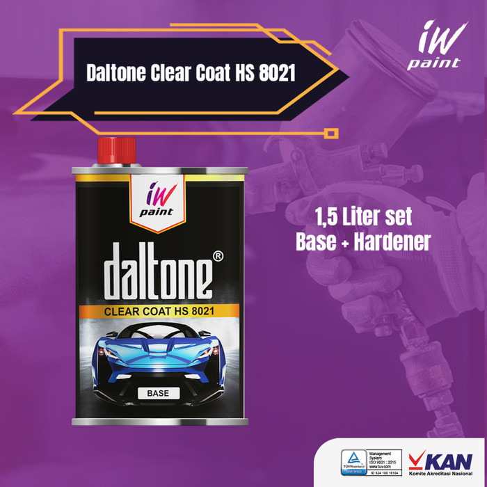 Clear coat otomotif Daltone HS 8021