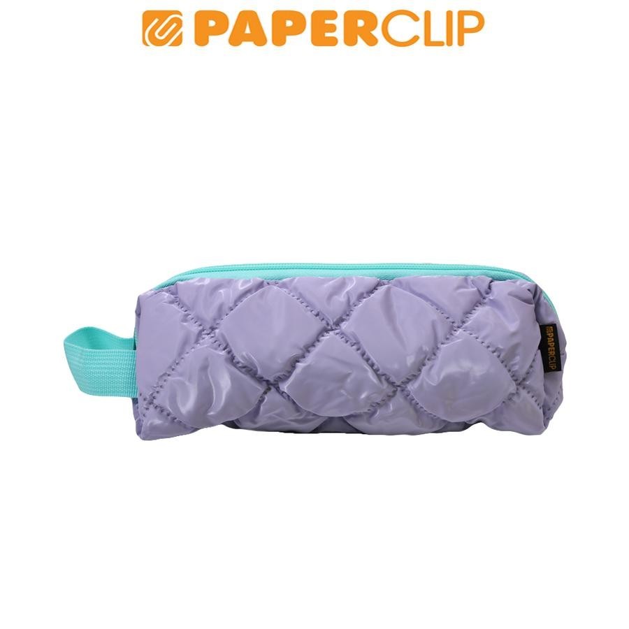 

TEMPAT PENSIL / PEN CASE KAIN PAPERCLIP PC1677 SUPER SOFT - PURPLE