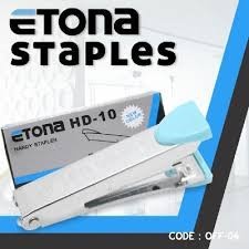 

ETONA HANDY HD-10 STAPLER / STAPLES ALAT