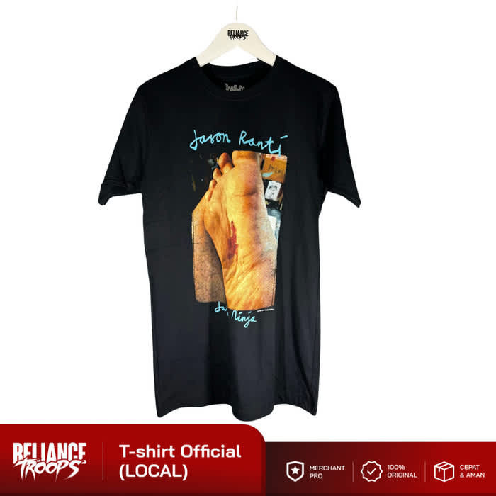 T-shirt Official | Jason Ranti - Jalan Ninja Album Cover Hitam