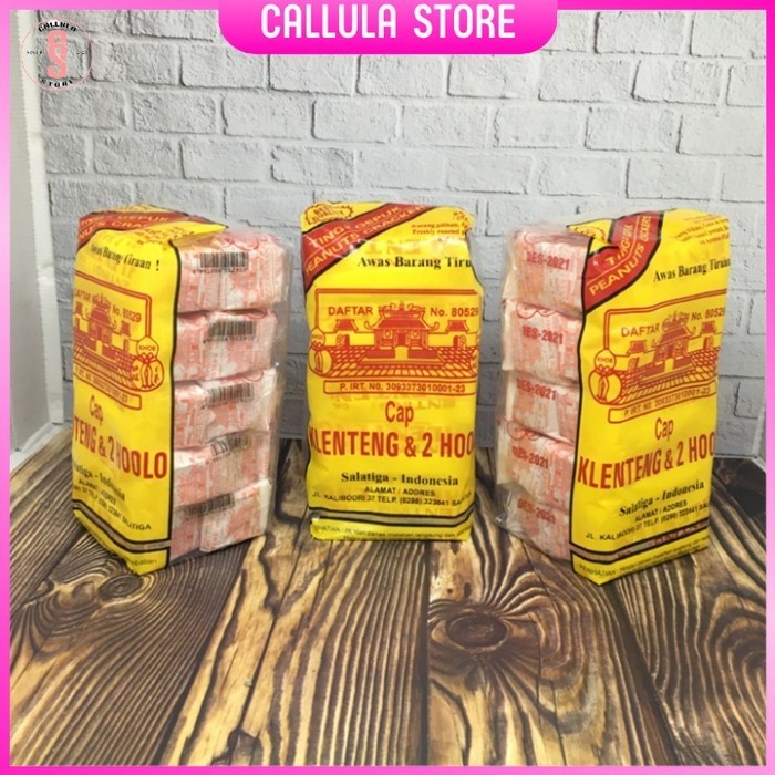 Enting Enting Kacang Gepuk Cap Klenteng & 2 Hoolo Oleh Oleh Semarang CS-01