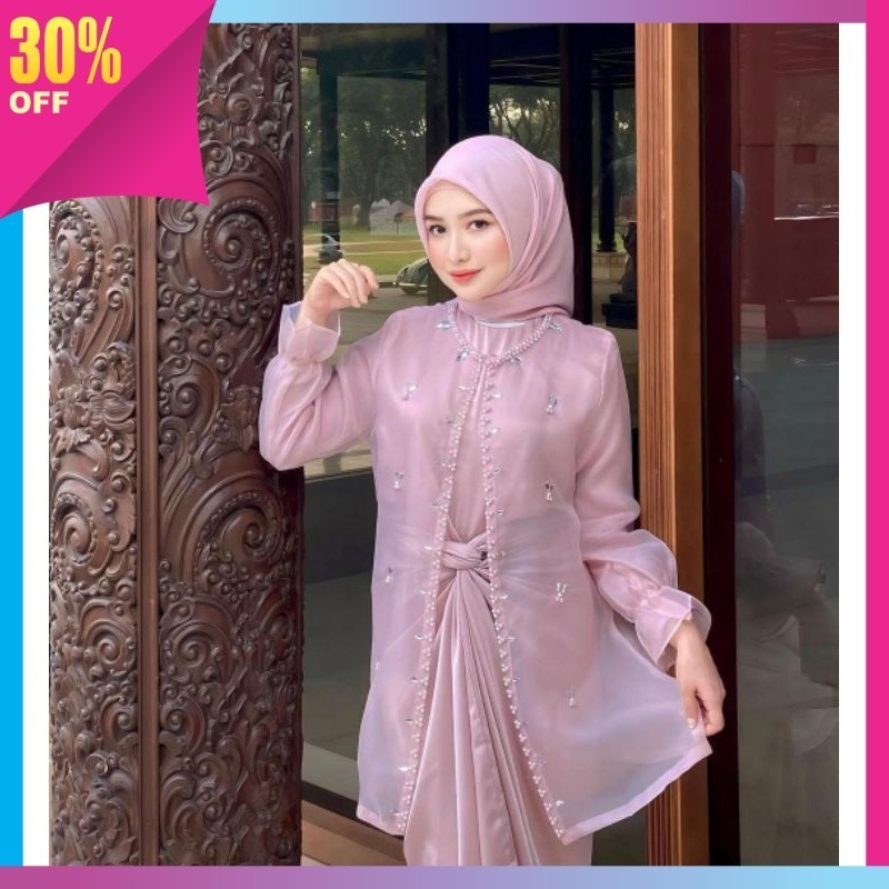 OuterWear Wanita Keren Korean Style Kekinian Murah / Outer Organza Premium/Baju Atasan Wanita/Baju P