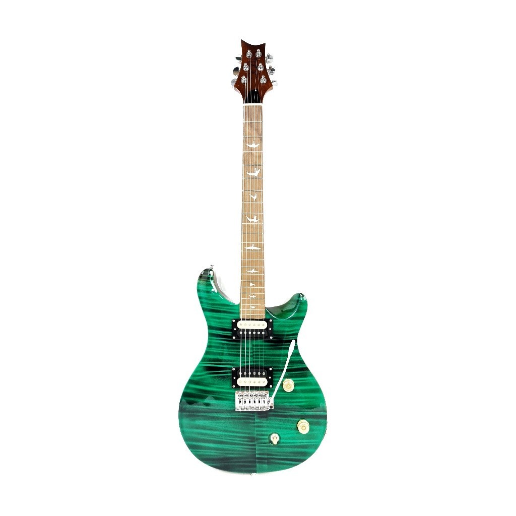 Gitar Elektrik Merk Paul Reed Smith PRS Tipe SE Paul's Warna Turquoise Listrik Bonus Tas dan Kabel J