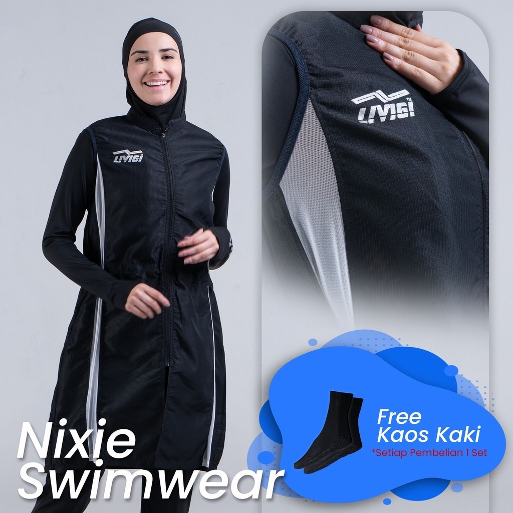 Livigi - Nixie Outer - Baju Renang Muslimah