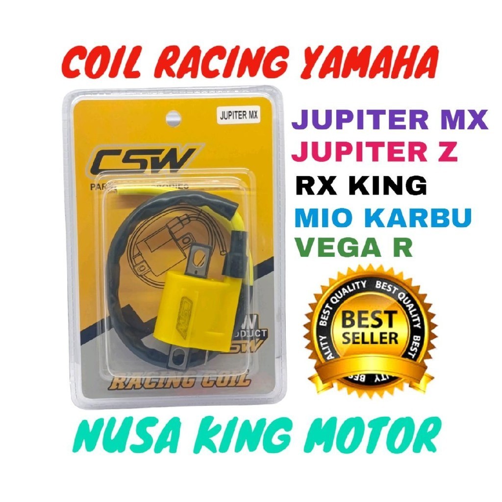 COIL RACING JUPITER MX JUPITER Z CRYPTON MIO KARBU VEGA CSW