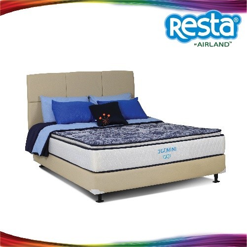 Resta by airland Gemini dengan divan dan sandaran