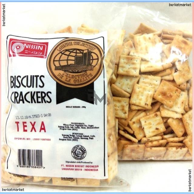 

Nissin Biscuit Crackers 300gr TexaFishly