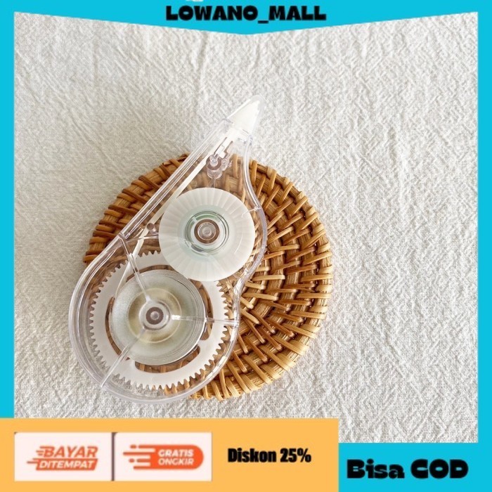 

[[BEST QUALITY]] TERLARIS Correction Tape Tip Ex Muji Style Aesthetic High Coverage Japan Style COD