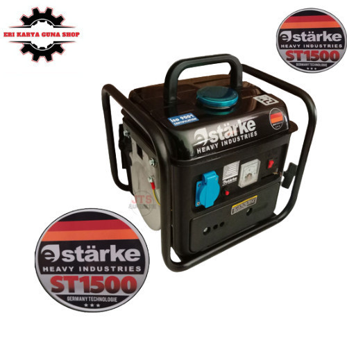 MESIN GENSET BENSIN LISTRIK/GENSET GENERATOR BENSIN STARKE ST1500