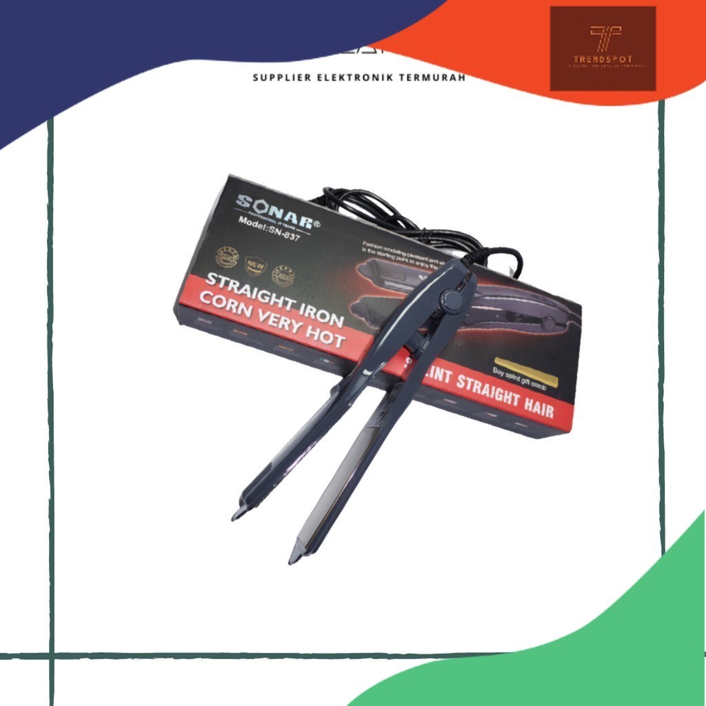 CATOK SONAR SN-837 / CATOK 2IN1 PELURUS RAMBUT