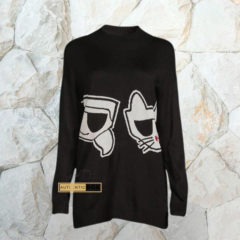 Baju Wanita - Choupette mock neck sweater