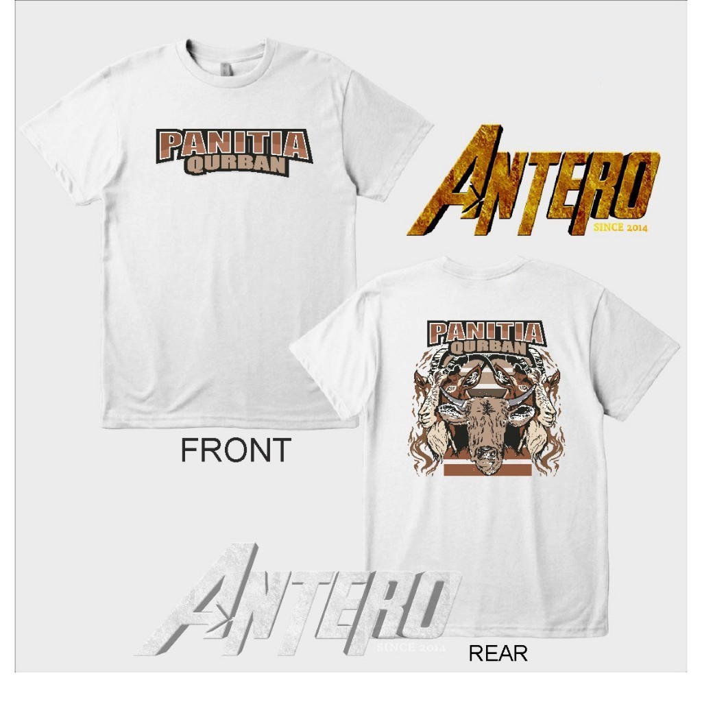Kaos Distro panitia qurban kurban idul adha kambing sapi kerbau dewasa dan anak _Playmoreshop