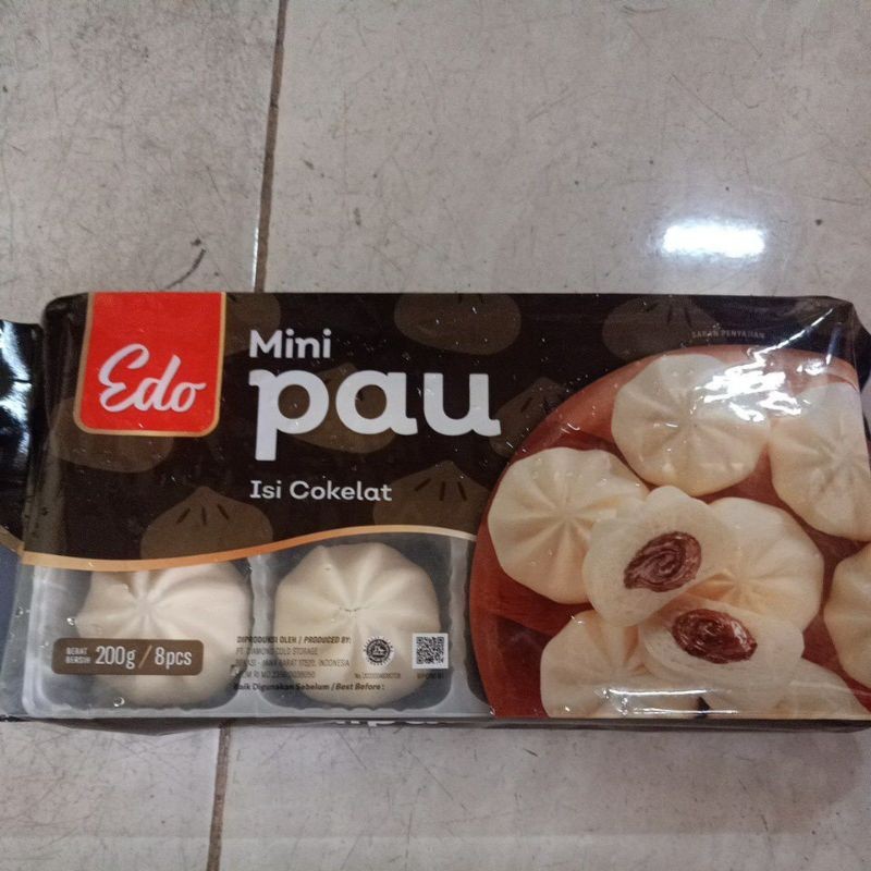 

Edo minipau isi cokelat