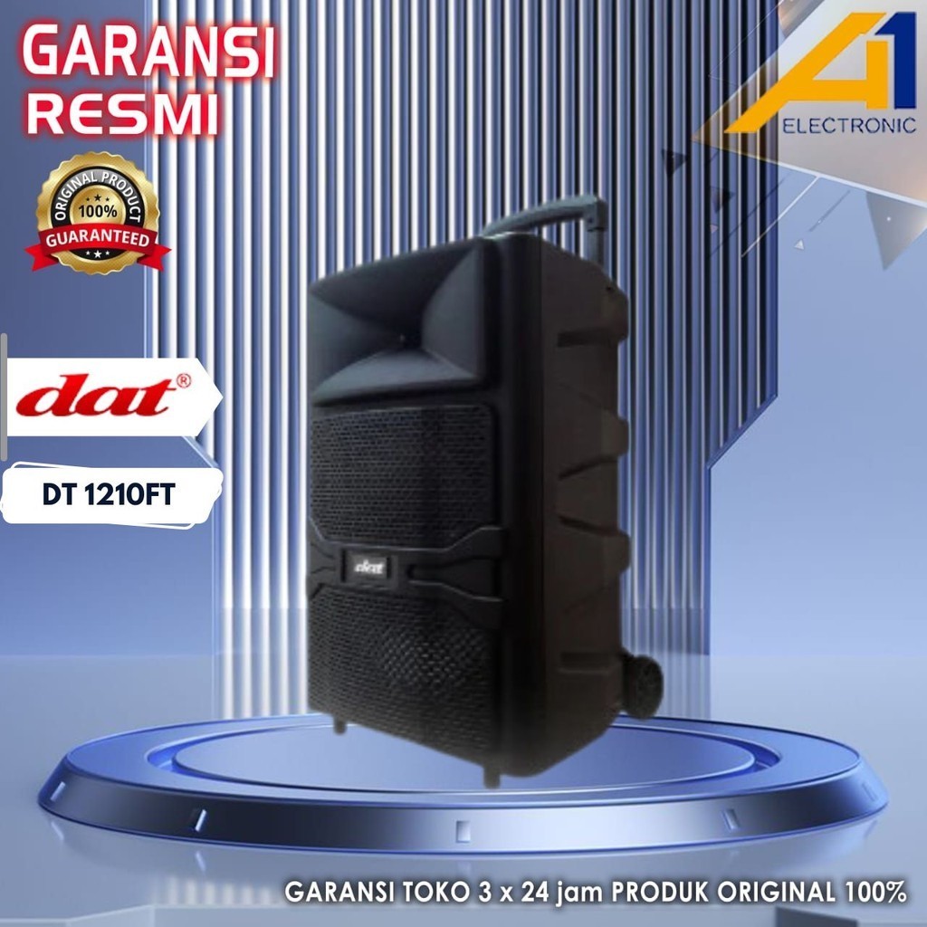 SPEAKER AKTIF WIRELESS DAT DT 1210FT /  DT1201FT  12Inch
