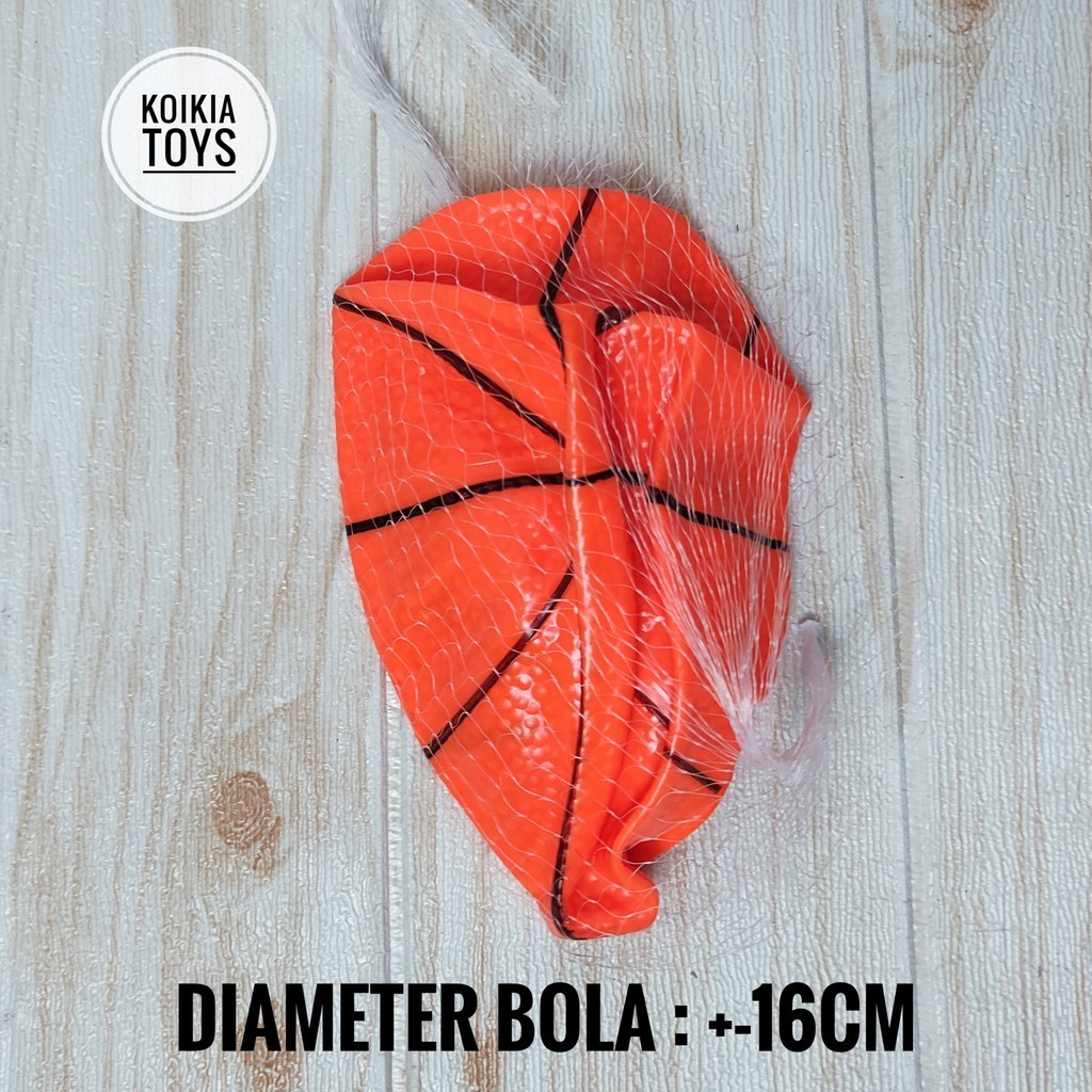 Mainan bola karet anak bola basket mainan
