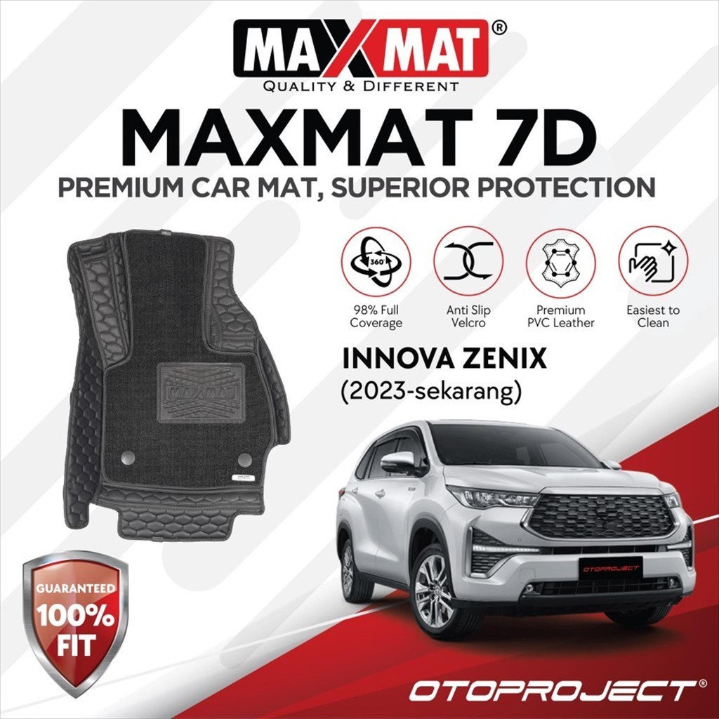 Karpet 7D MAXMAT Mobil All New Innova Zenix 2022 Up Fullset OTOPROJECT