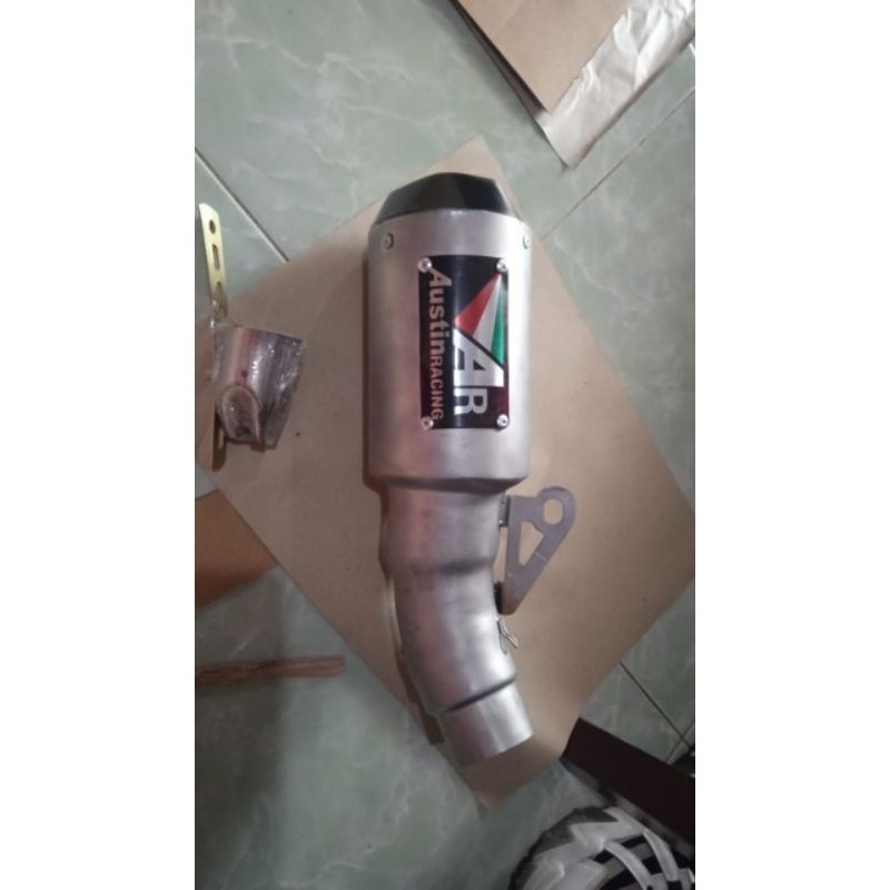 knalpot ar austin racing titan look slip on ninja250fi gp1r kawasaki zx636/zx6r r25 mt25 r15 v3 cbr1