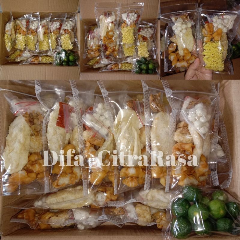 

( READY STOK) PAKET CUANKI MIE 15pcs,CUANKI MIX MIE,paket ekonomis